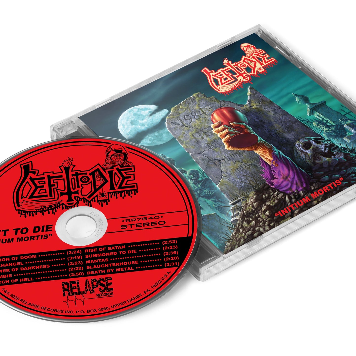 Left To Die "Initium Mortis" CD