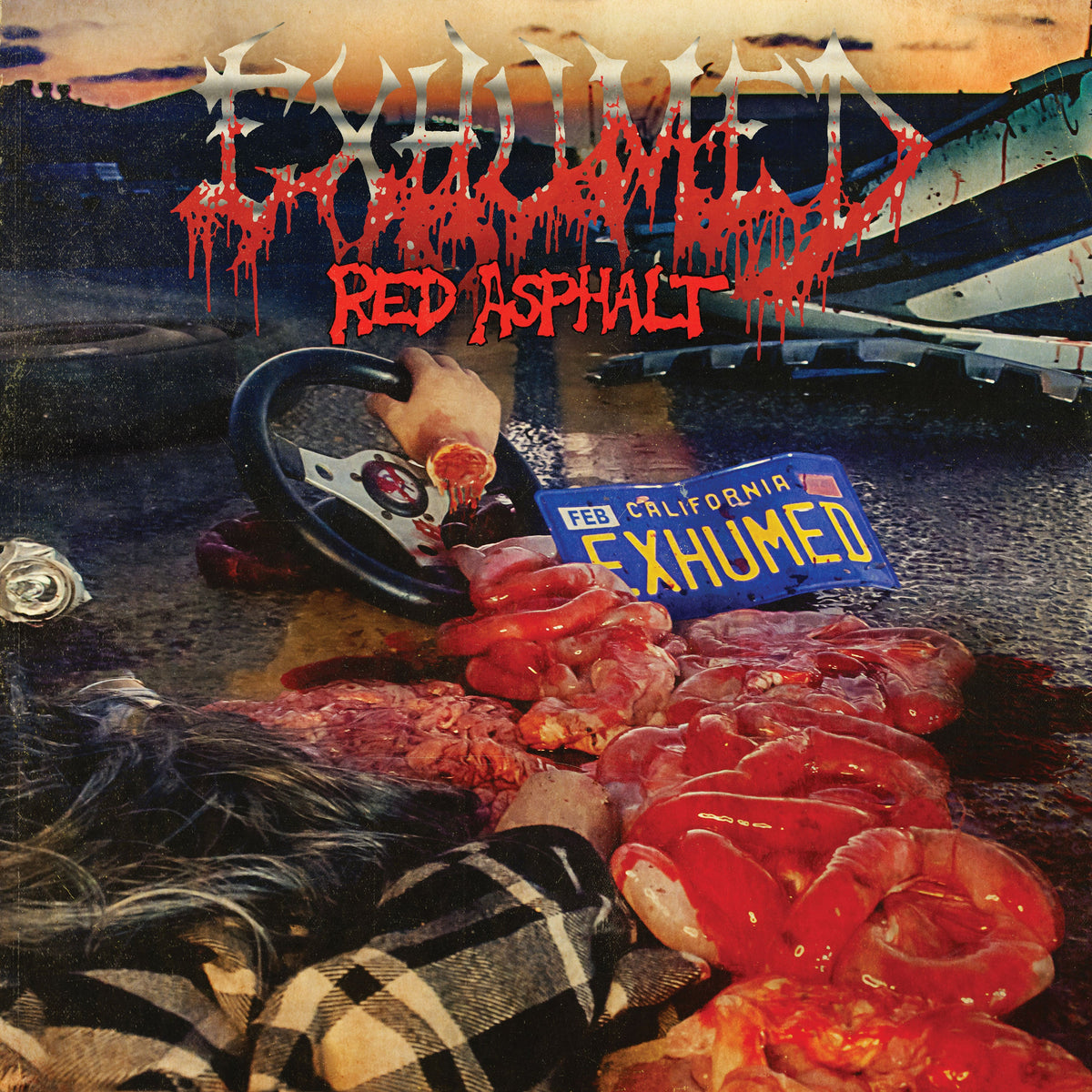 Exhumed "Red Asphalt" 12" Blood Red