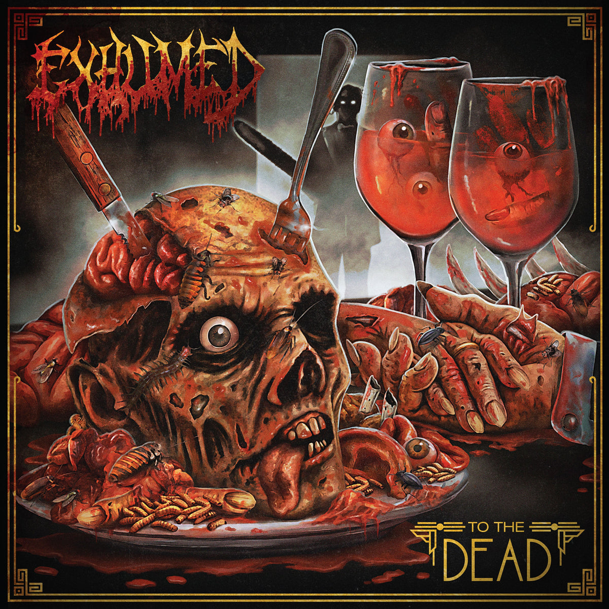 Exhumed "To The Dead" 12" Oxblood