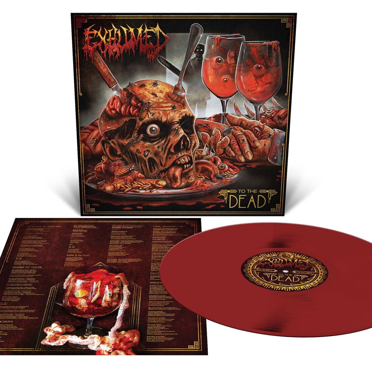 Exhumed "To The Dead" 12" Oxblood