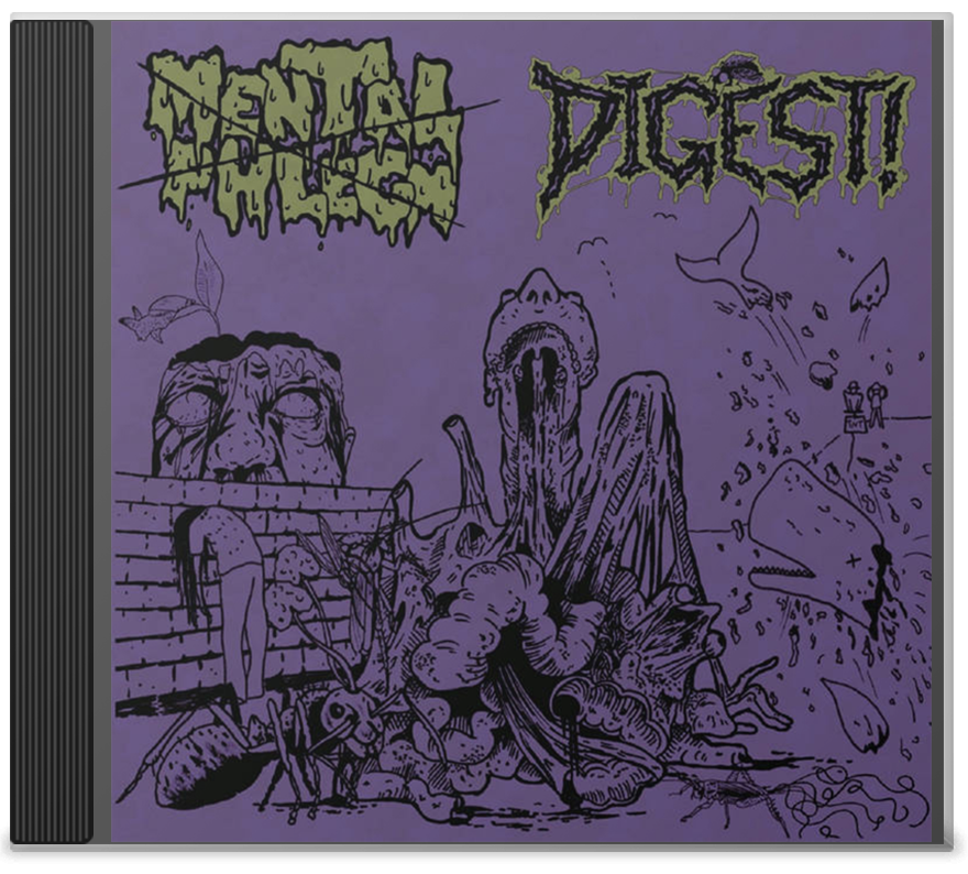 Digest! / Mental Phlegm "Demos" CD
