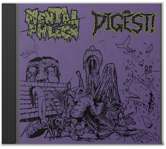 Digest! / Mental Phlegm "Demos" CD