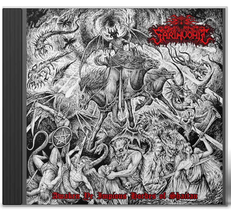 Sarinvomit "Awaken Ye Impious Hordes of Shaitan" CD