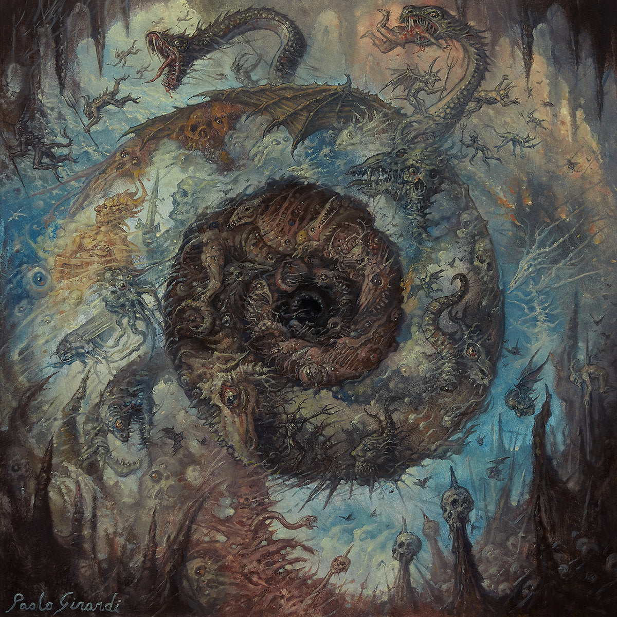 Ordh "Blind In Abyssal Realms" 12" Black Smoke Vinyl