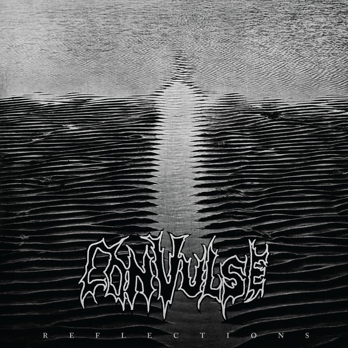 Convulse "Reflections (Reissue)" 12" Bone White and Black Galaxy Effect Merge
