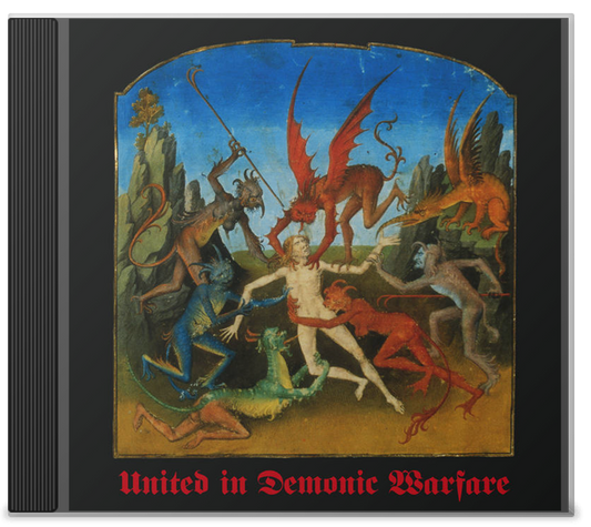 Goatpenis / Demonic Apparition “United in Demonic Warfare” CD